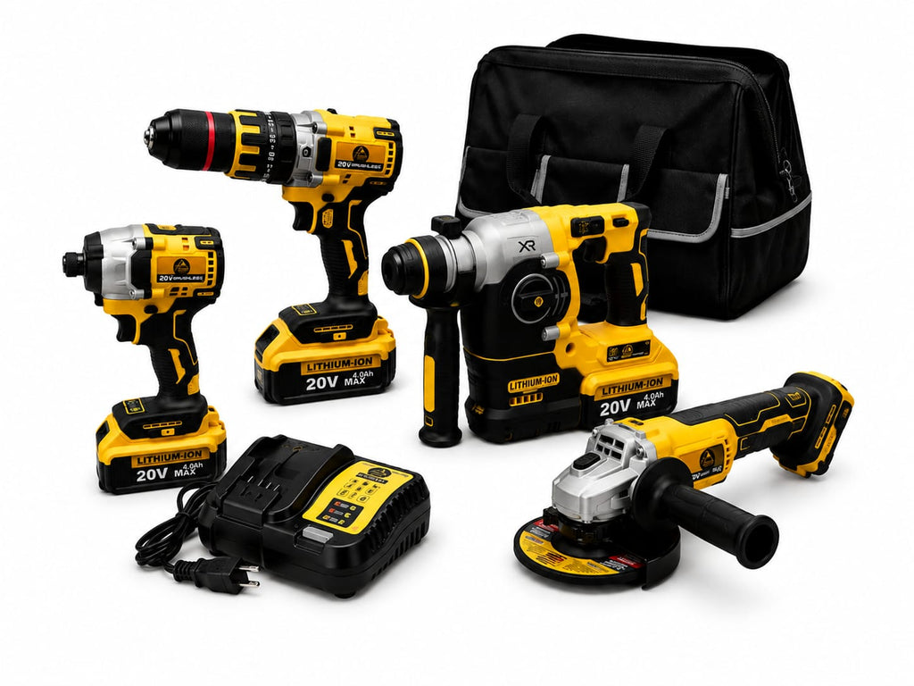 20V Combo kit avvitatore Piramidi Zayn 4pz.