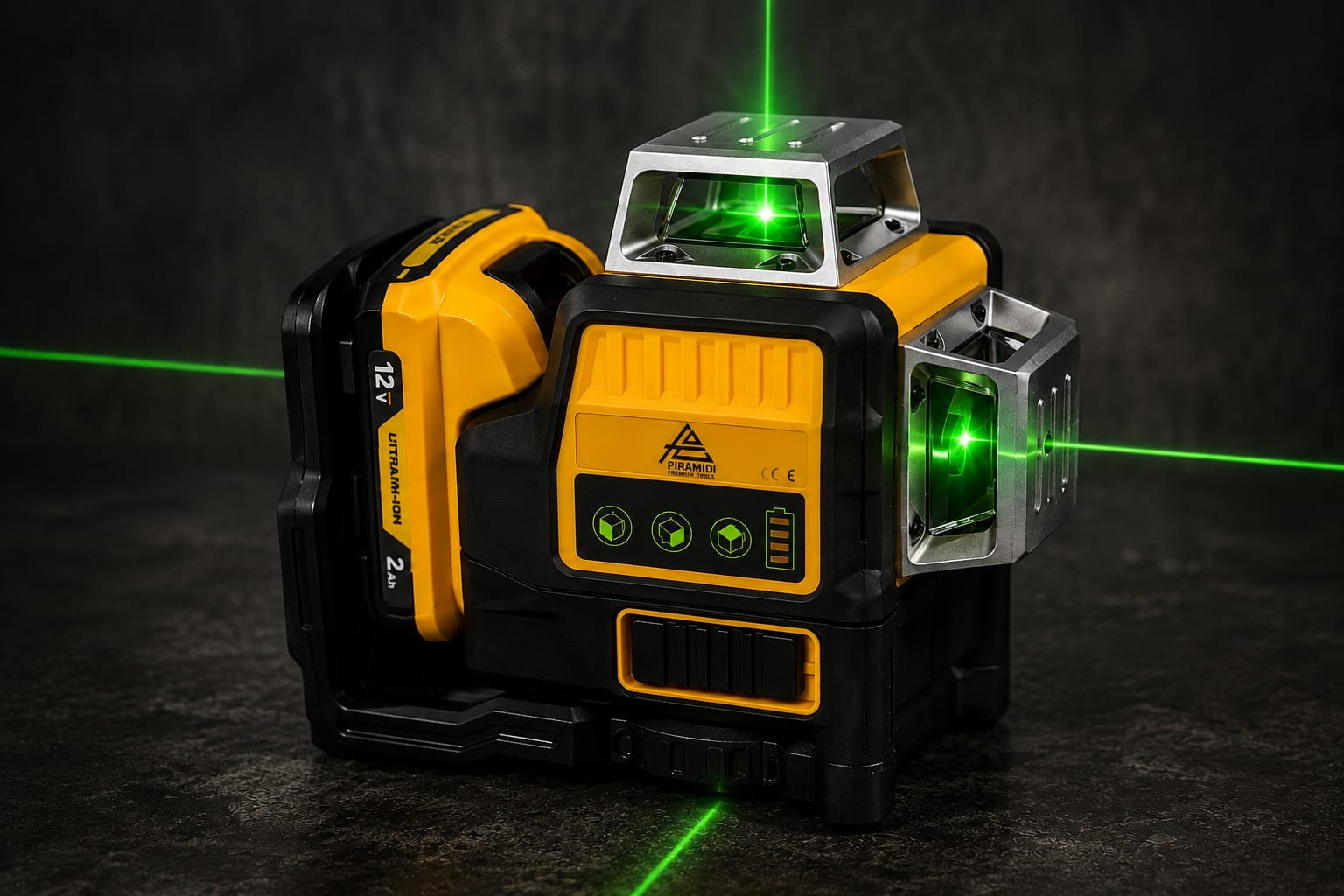Livella Laser 12 Linee Piramidi