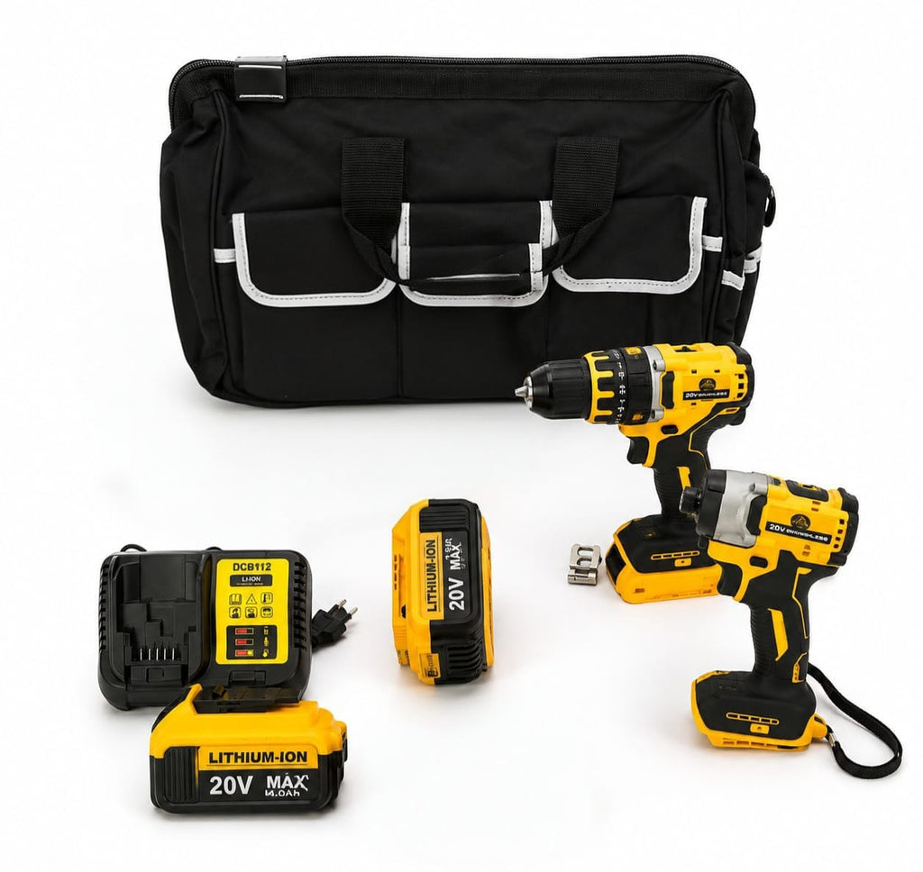 20V Combo kit avvitatore Piramidi Zayn 2pz.
