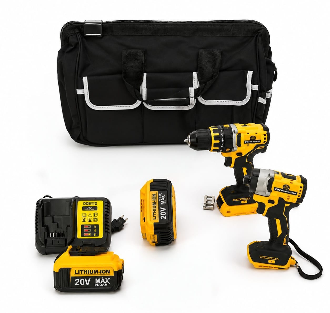 20V Combo kit avvitatore Piramidi Zayn 2pz.